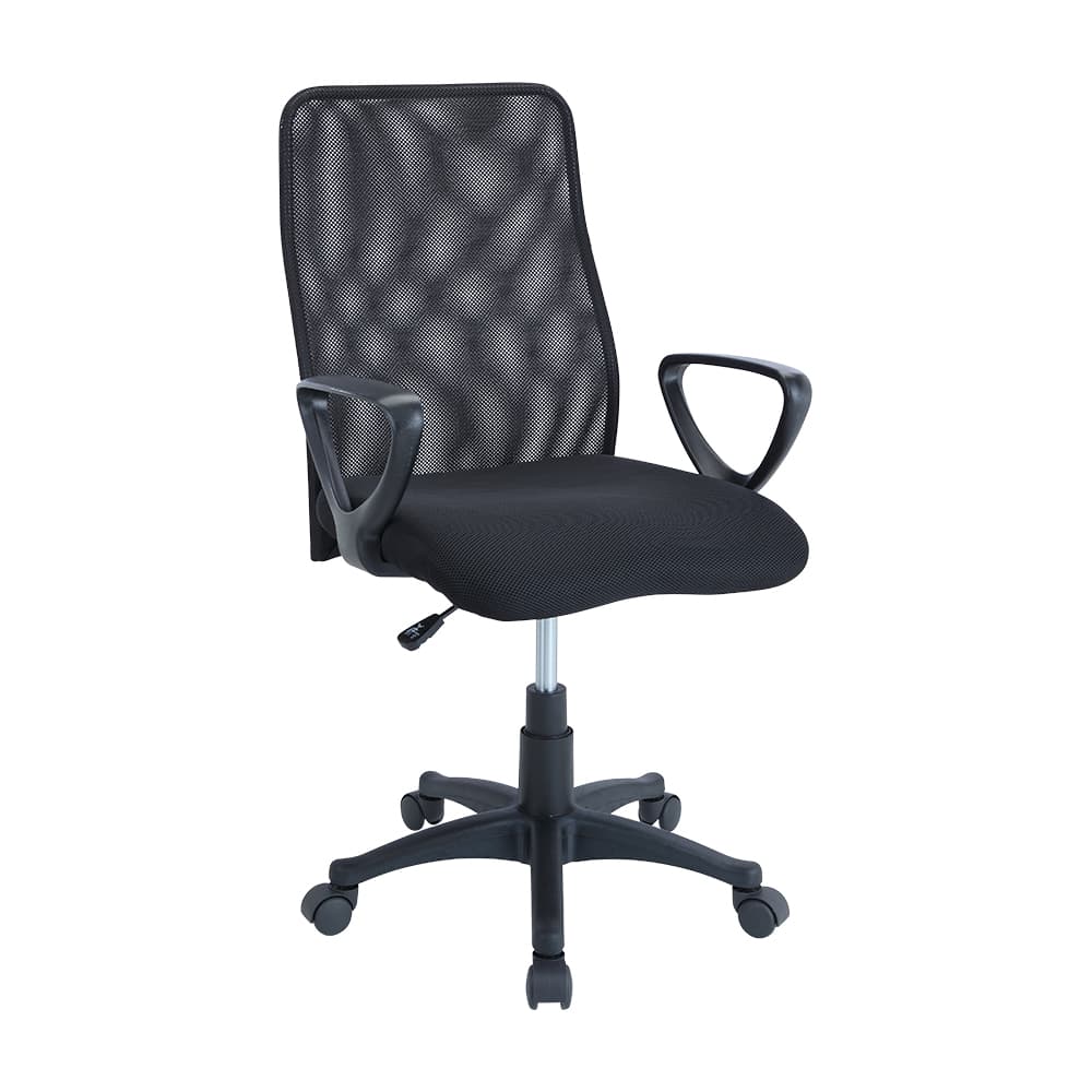 เก้าอี้สำนักงาน รุ่นท๊อปเปอร์ - สีดำ