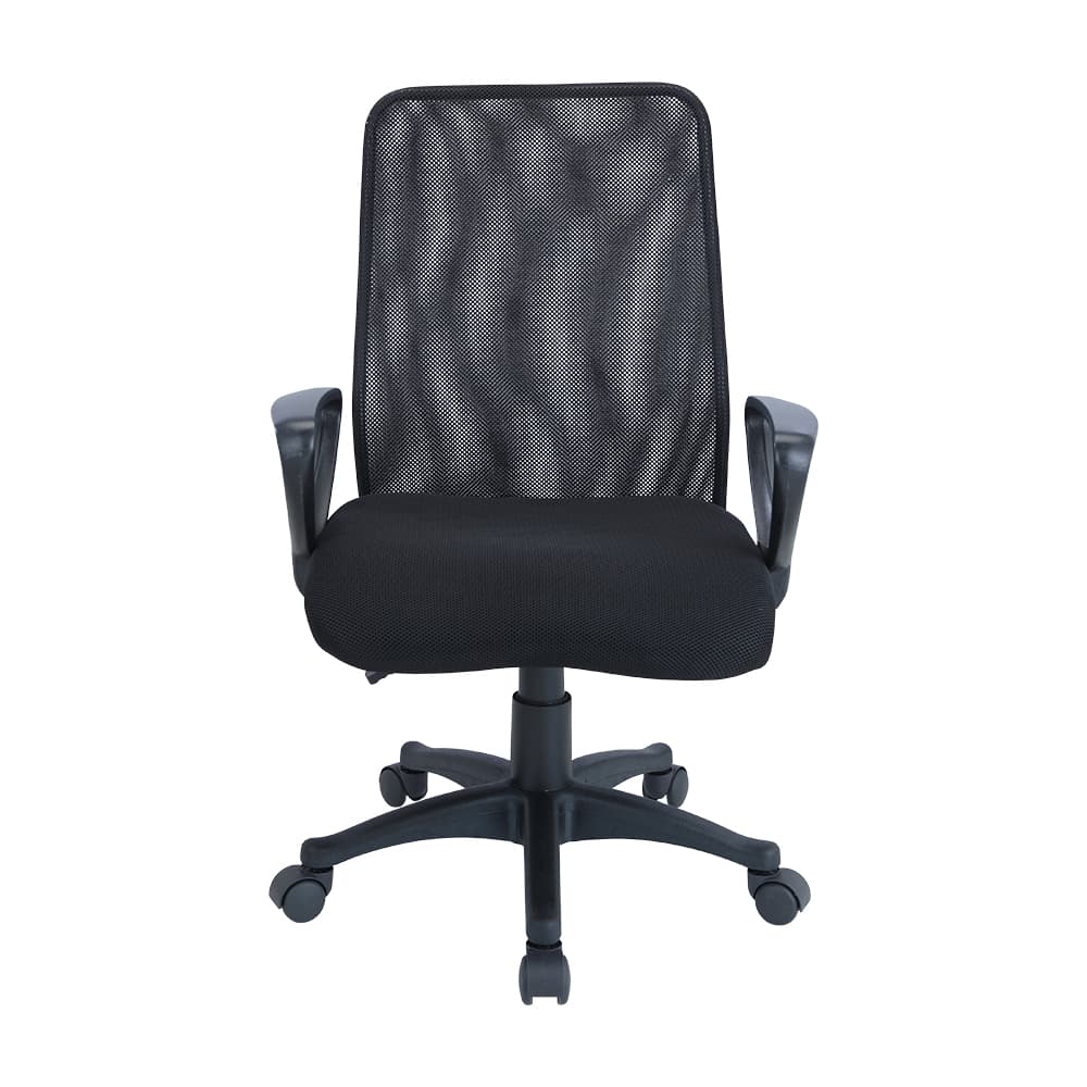 เก้าอี้สำนักงาน รุ่นท๊อปเปอร์ - สีดำ