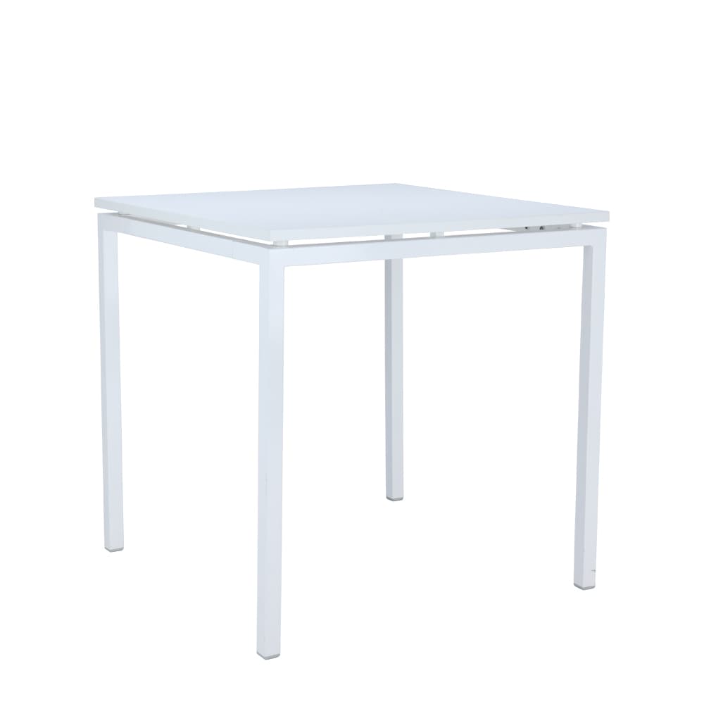 โต๊ะอาหาร รุ่นเดเนียล/พี ขนาด 75 x 75 ซม. - สีขาว