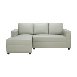 โซฟาหนังสังเคราะห์ L-SHAPE ด้านขวา รุ่นจอร์จ - สีเทาอ่อน