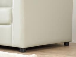 โซฟาหนังสังเคราะห์ L-SHAPE ด้านขวา รุ่นจอร์จ - สีเทาอ่อน