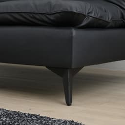โซฟา PVC ปรับนอน รุ่นเฮนดริก - สีดำ