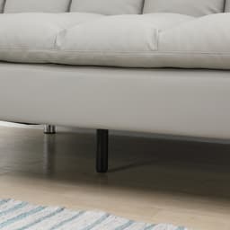 โซฟา PVC ปรับนอน รุ่นเวนดี้ - สีเทา