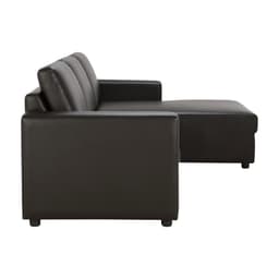 โซฟาหนัง PVC L-Shape ด้านซ้าย รุ่นจอร์จ ขนาด 240 ซม. - สีน้ำตาลเข้ม