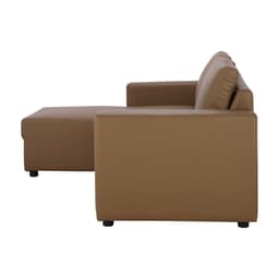 โซฟาหนัง PVC L-SHAPE ด้านขวา รุ่นจอร์จ - สีน้ำตาล