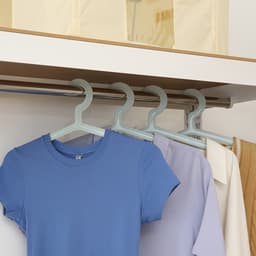 ชุดชั้นวางของ 5 ชั้น พร้อมโครงตู้เสื้อผ้า รุ่นอีซี่เชลฟ์ (3 ชิ้น/ชุด)