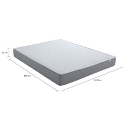 ที่นอน รุ่นโอเรี้ยน ขนาด 6 ฟุต หนา 8 นิ้ว - สีขาว/เทา
