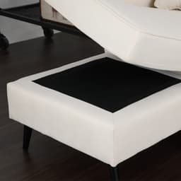 โซฟาผ้า L-shape รุ่นดาฟเน่ - สีครีม