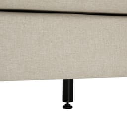 โซฟาผ้า L-shape รุ่นลูเธ่อร์ - สีน้ำตาลอ่อน