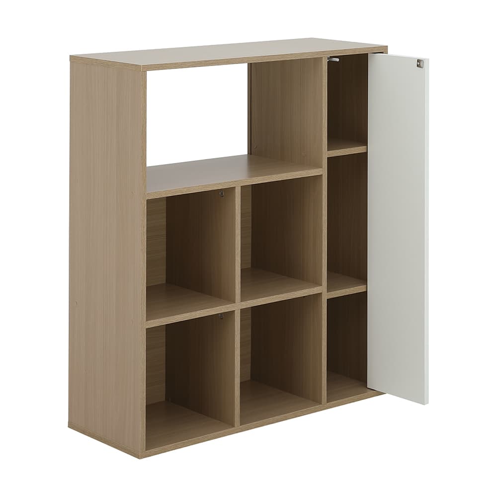 ตู้วางของอเนกประสงค์ รุ่นมินิโอ - สีธรรมชาติ/ขาว