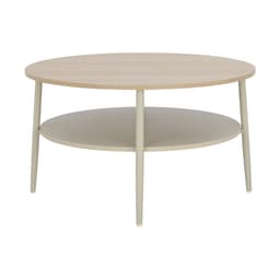 โต๊ะกลาง รุ่นลูนี่ ขนาด 80 ซม. - สีเบจ/ธรรมชาติ