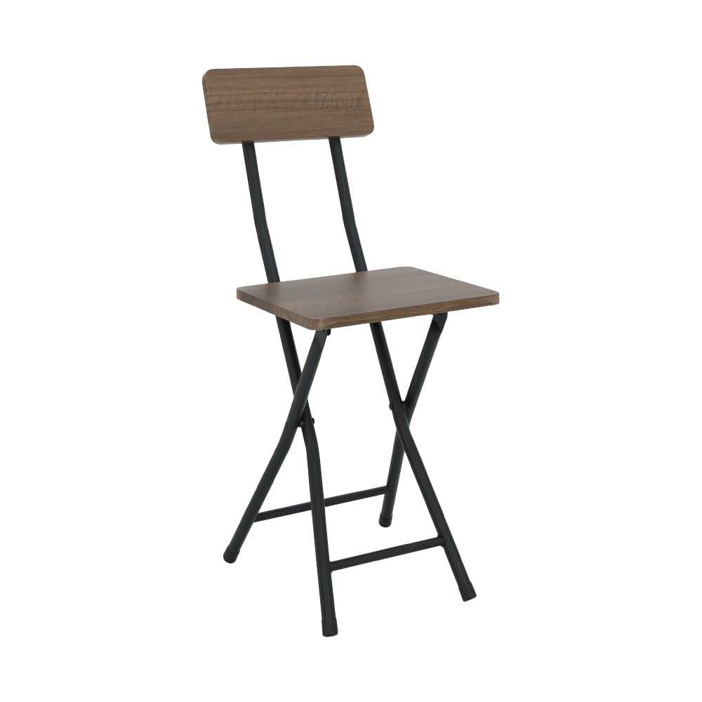 เก้าอี้พับ รุ่นเฟล็กซ์ซี่ - สีดำ/วอลนัท