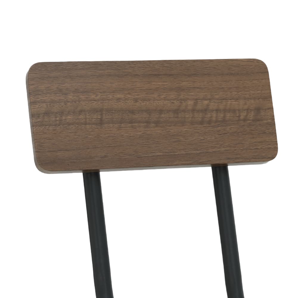 เก้าอี้พับ รุ่นเฟล็กซ์ซี่ - สีดำ/วอลนัท