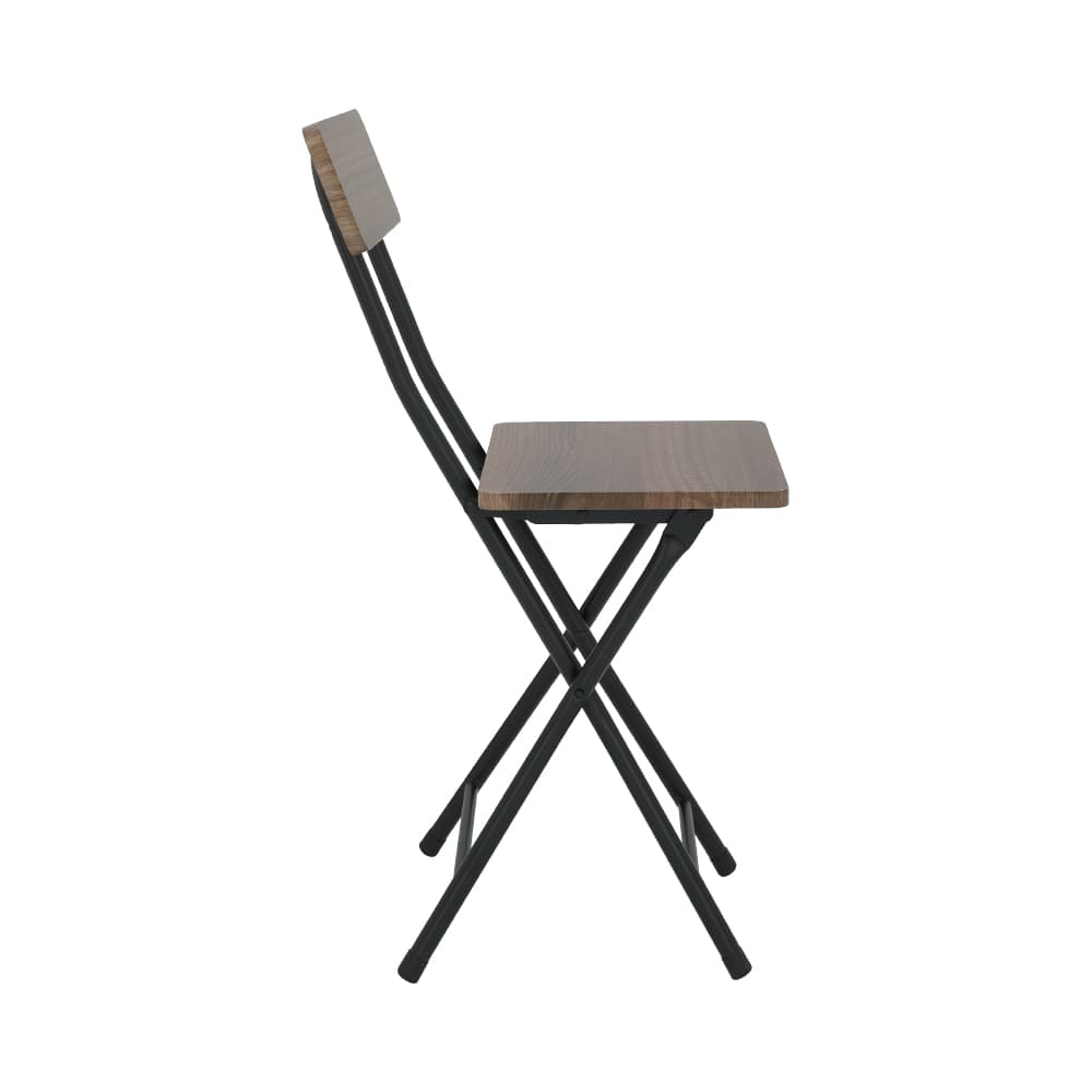 เก้าอี้พับ รุ่นเฟล็กซ์ซี่ - สีดำ/วอลนัท