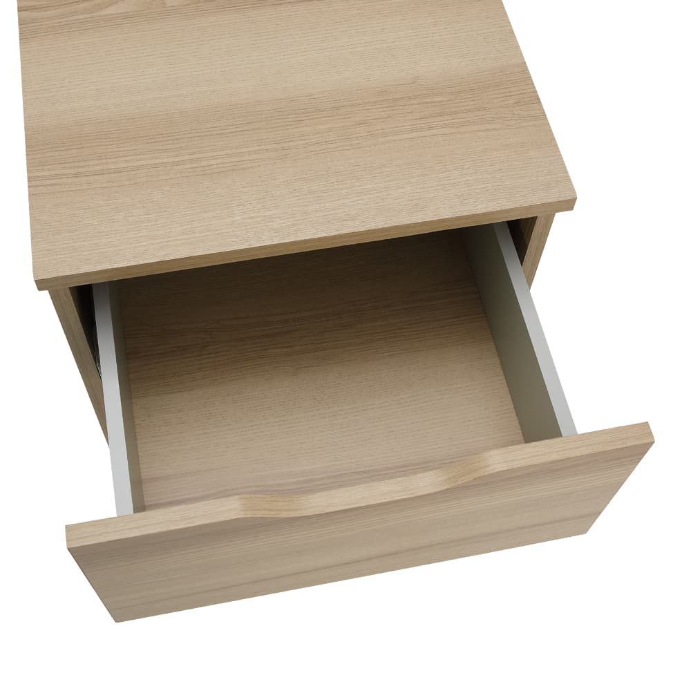 ตู้ข้างเตียง 1 ลิ้นชัก รุ่นลูม่า - สีธรรมชาติ