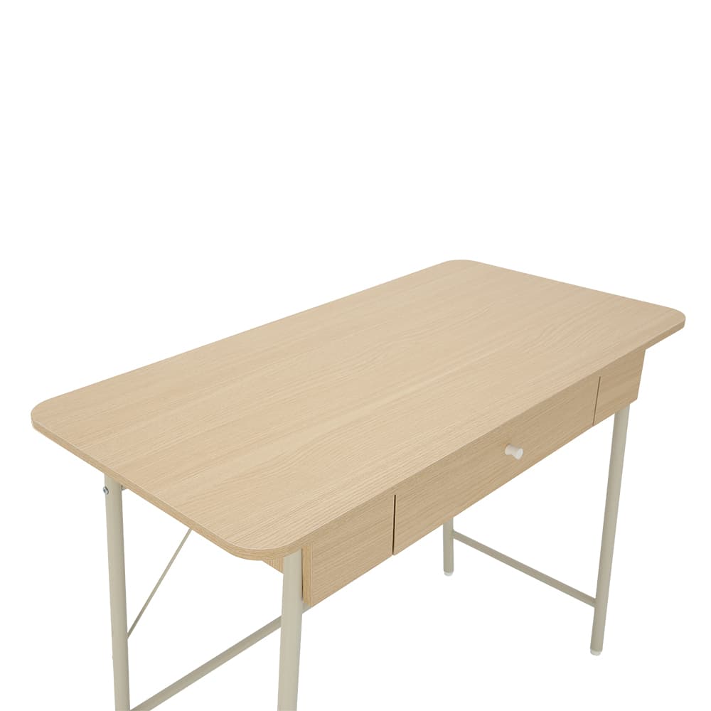 โต๊ะทำงานและเก้าอี้สำนักงาน รุ่นริโอนะ+ดาร์บี้ - สีน้ำตาล/ดำ