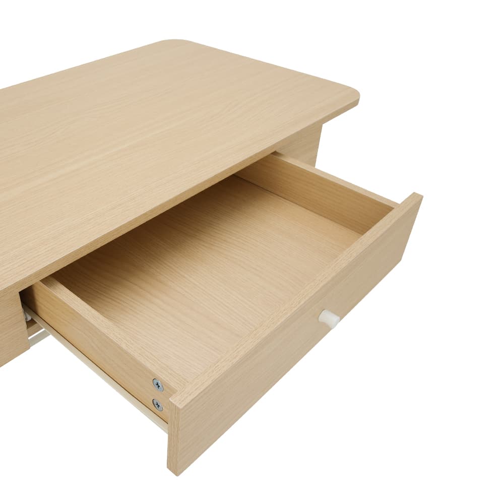 โต๊ะทำงานและเก้าอี้สำนักงาน รุ่นริโอนะ+ดาร์บี้ - สีน้ำตาล/ดำ