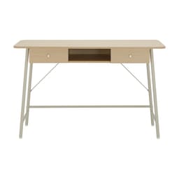 โต๊ะทำงาน ขนาด 120 ซม. และเก้าอี้สำนักงาน รุ่นริโอนะ+ดาร์บี้ - สีน้ำตาล/ดำ