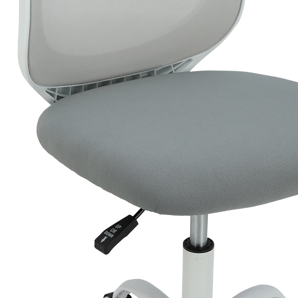 เก้าอี้สำนักงาน รุ่นโบวี่ - สีเทา/ขาว