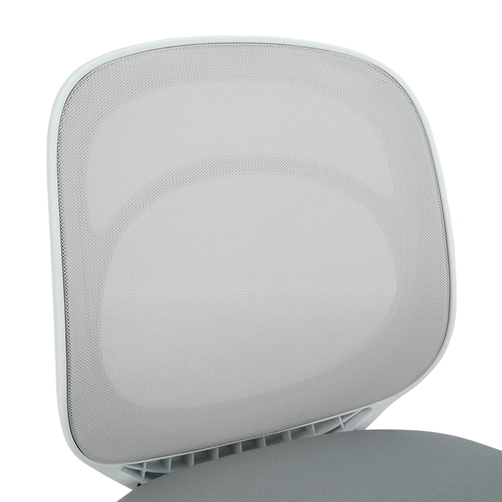 เก้าอี้สำนักงาน รุ่นโบวี่ - สีเทา/ขาว