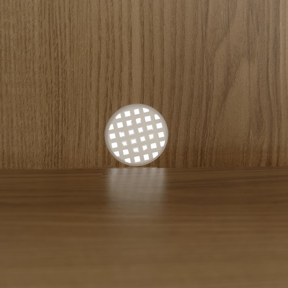 ตู้รองเท้า 2 บาน รุ่นจูโน่ ขนาด 60 ซม. - สีแนชเชอเริล/ขาว