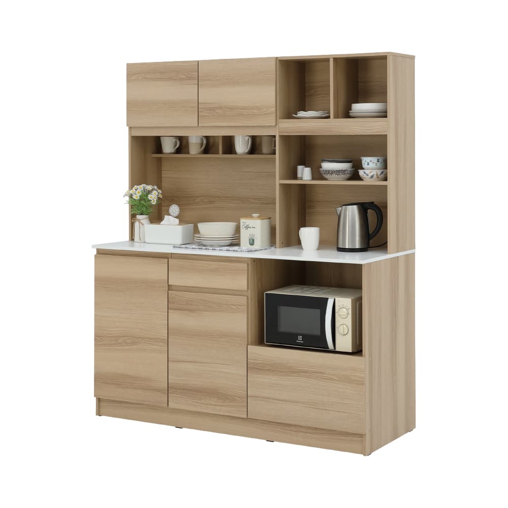 ชุดครัว รุ่นชอน ขนาด 120 ซม. - สีธรรมชาติ