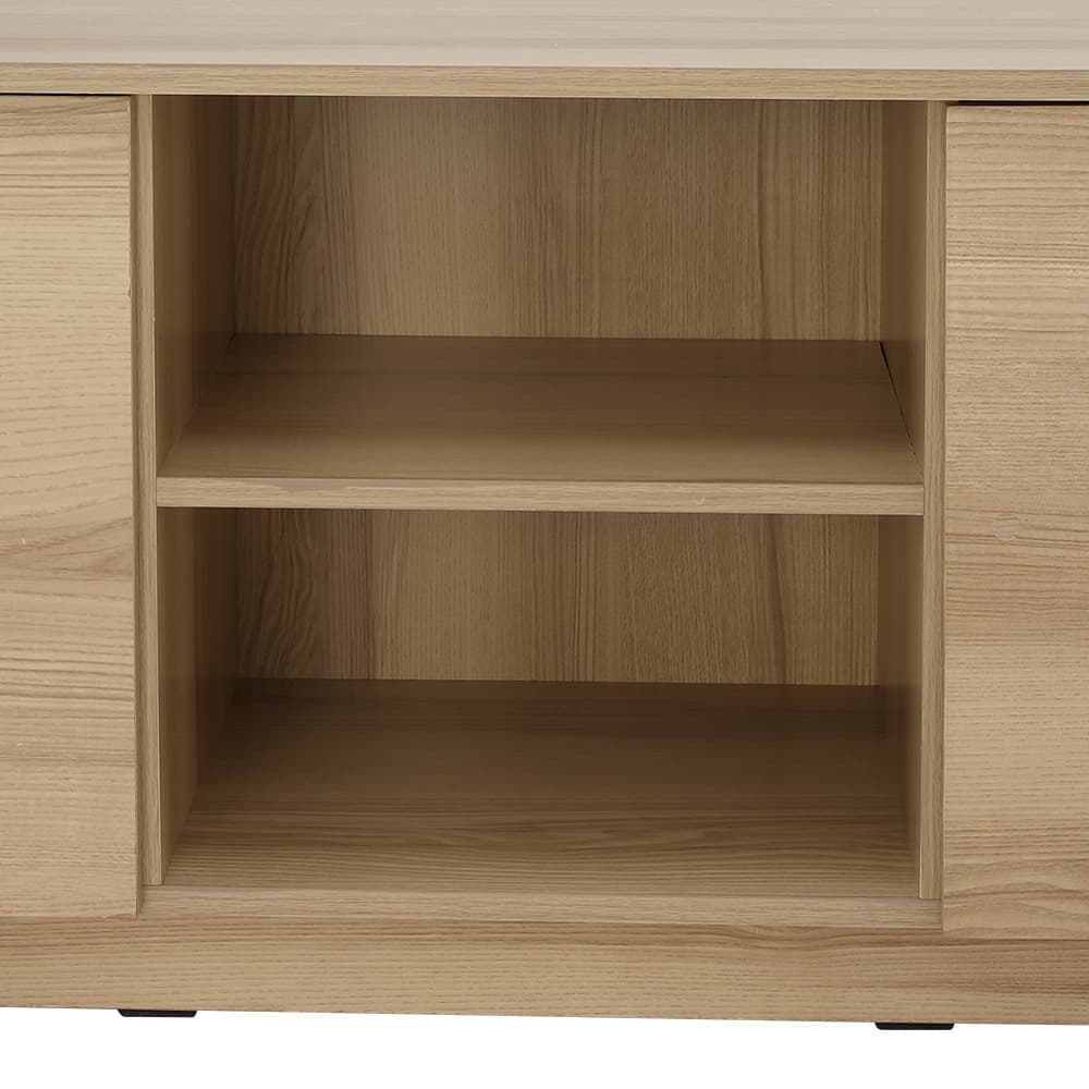 ตู้วางทีวี รุ่นลูม่า ขนาด 120 ซม. - สีธรรมชาติ