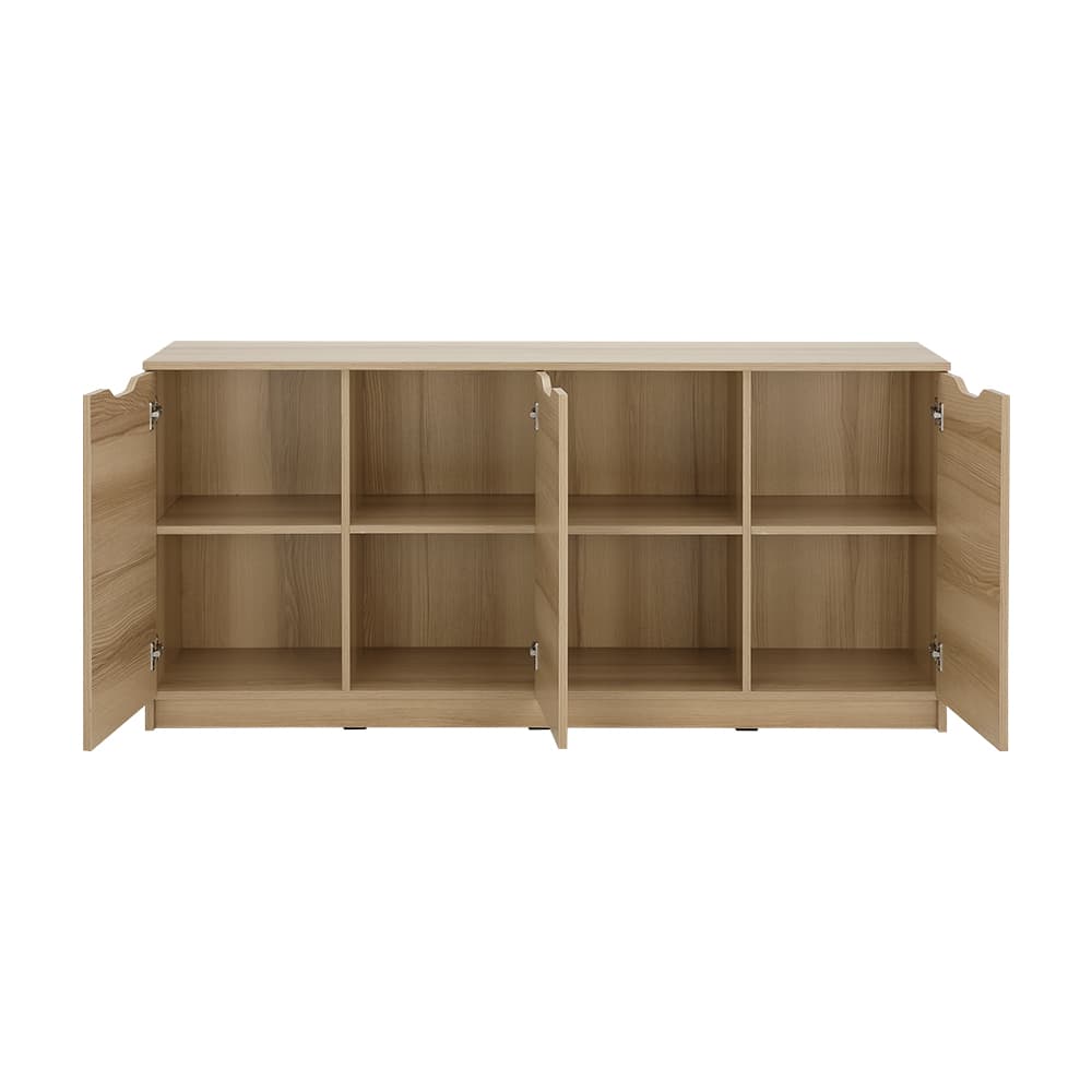 ตู้ไซด์บอร์ด รุ่นลูม่า ขนาด 150 ซม. - สีธรรมชาติ