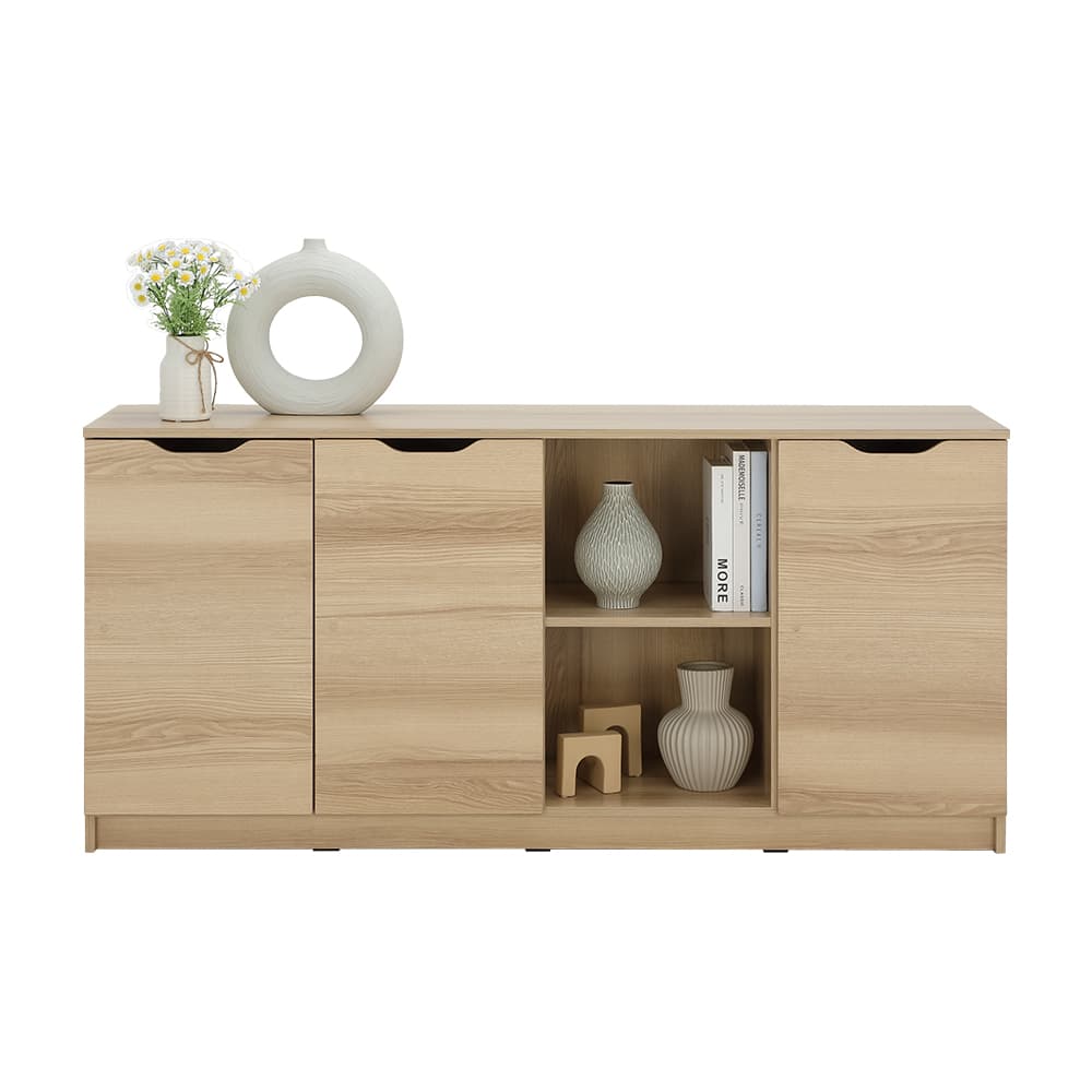 ตู้ไซด์บอร์ด รุ่นลูม่า ขนาด 150 ซม. - สีธรรมชาติ