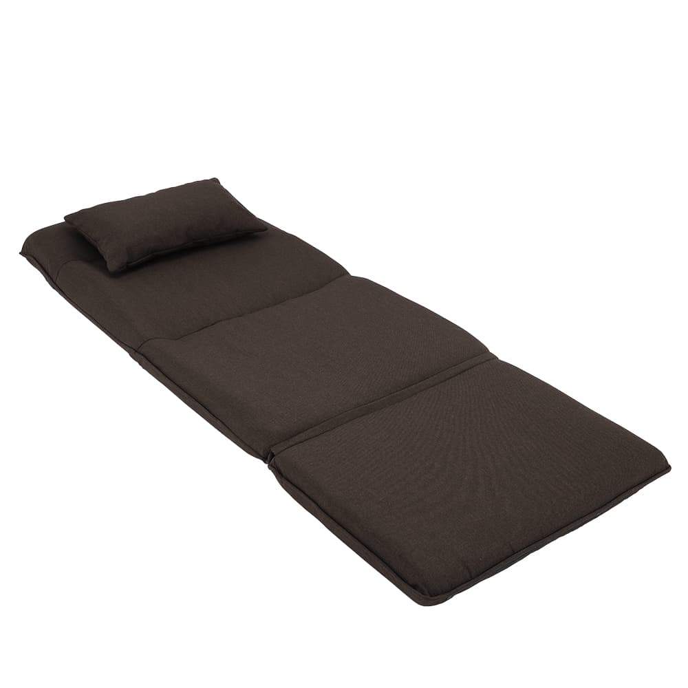Homehuk โซฟานั่งพื้น รุ่นซู - สีน้ำตาลเข้ม