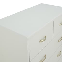 Homehuk ตู้ 5 ลิ้นชัก รุ่น NB วันเวร์-เอ - สีขาว