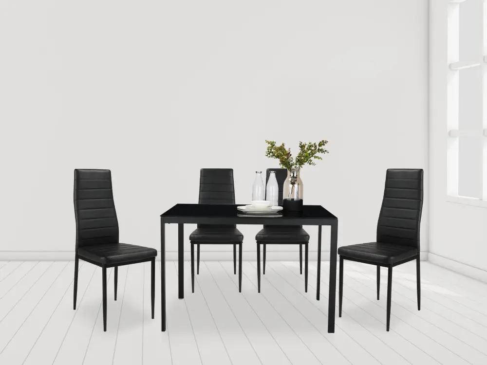 เก้าอี้ทานอาหาร รุ่นชิโน่ - สีดำ