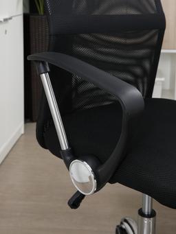 เก้าอี้สำนักงานพนักพิงสูง รุ่นสเปซแมน - สีดำ