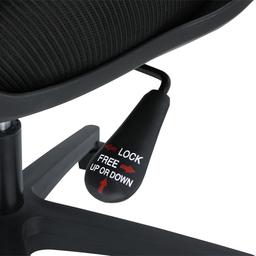 เก้าอี้สำนักงานพนักพิงสูง รุ่นลีโอเนล - สีดำ