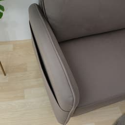 โซฟาผ้า 3 ที่นั่ง รุ่นเอมี่ - สีน้ำตาล