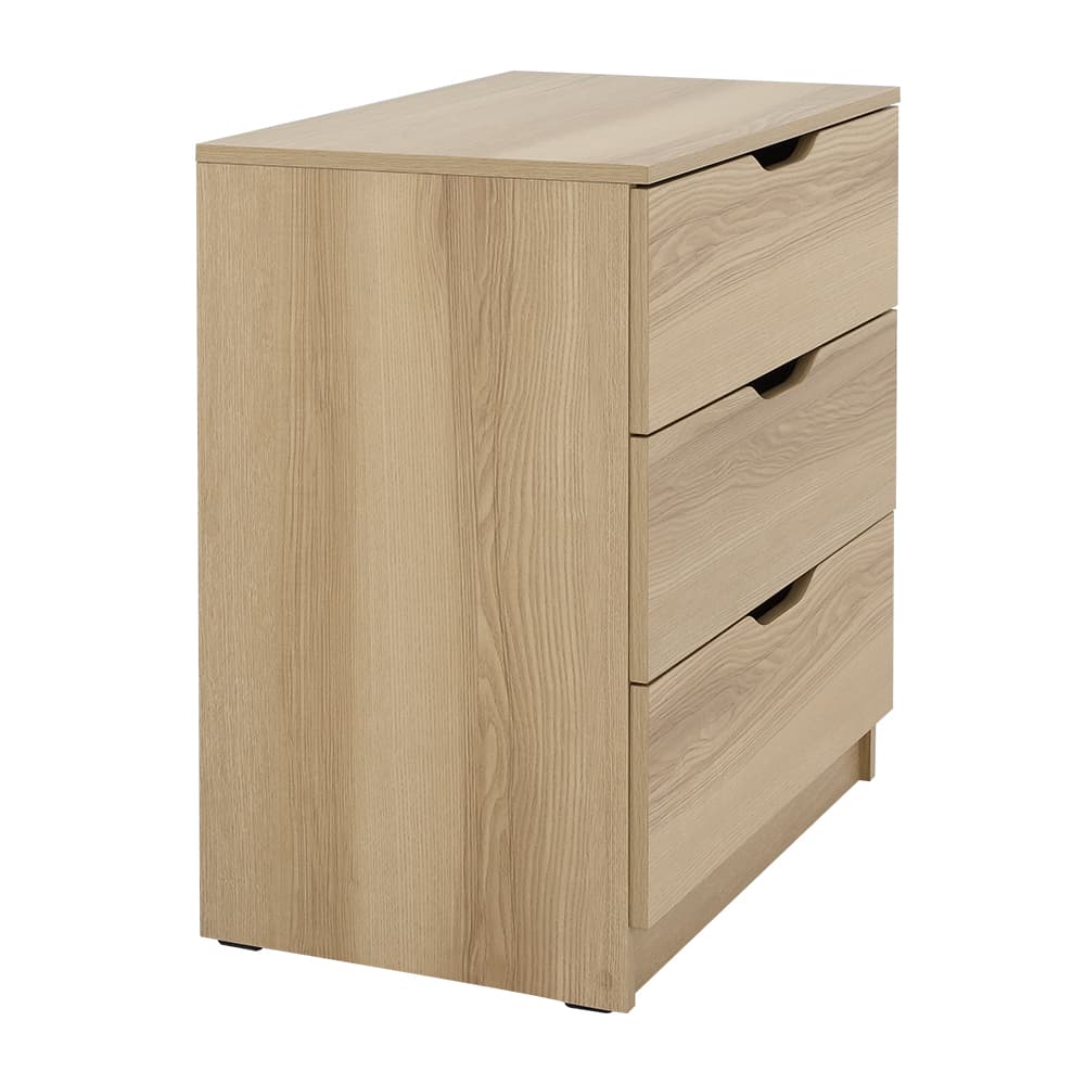 ตู้ 3 ลิ้นชัก รุ่นลูม่า - สีธรรมชาติ