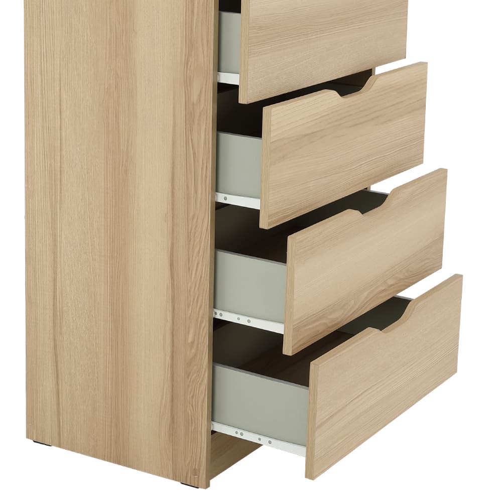 ตู้ 4 ลิ้นชัก รุ่นลูม่า - สีธรรมชาติ