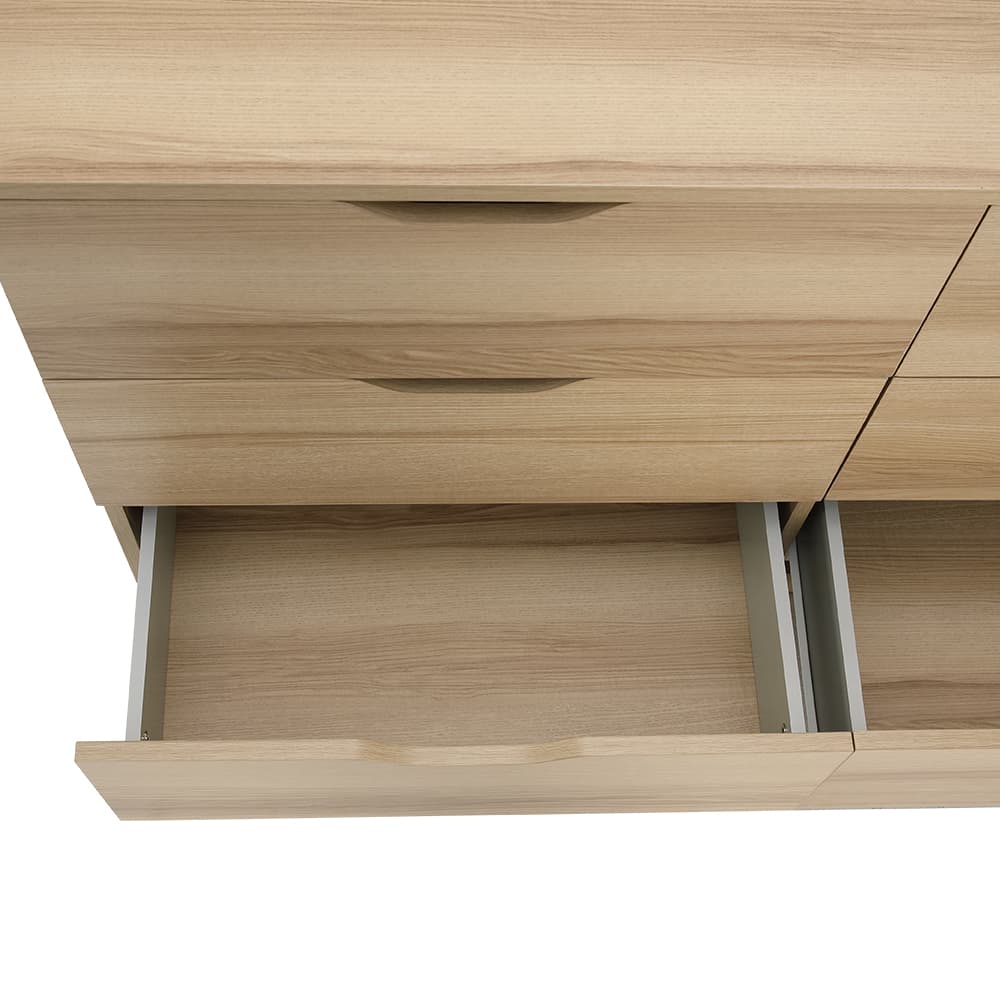 ตู้ 6 ลิ้นชัก รุ่นลูม่า - สีธรรมชาติ