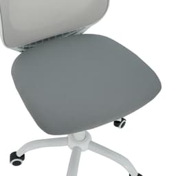 เก้าอี้สำนักงาน รุ่นโบวี่ - สีเทา/ขาว