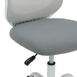 เก้าอี้สำนักงาน รุ่นโบวี่ - สีเทา/ขาว