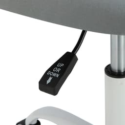 เก้าอี้สำนักงาน รุ่นโบวี่ - สีเทา/ขาว