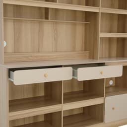 ชุดครัว รุ่นแกรนด์โดร่า ขนาด 180 ซม. - สีธรรมชาติ/เบจ