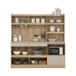 ชุดครัว รุ่นแกรนด์โดร่า ขนาด 180 ซม. - สีธรรมชาติ/เบจ