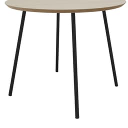 โต๊ะ Nesting รุ่นไอลา (2 ชิ้น/ชุด ) - สีธรรมชาติ/ดำ