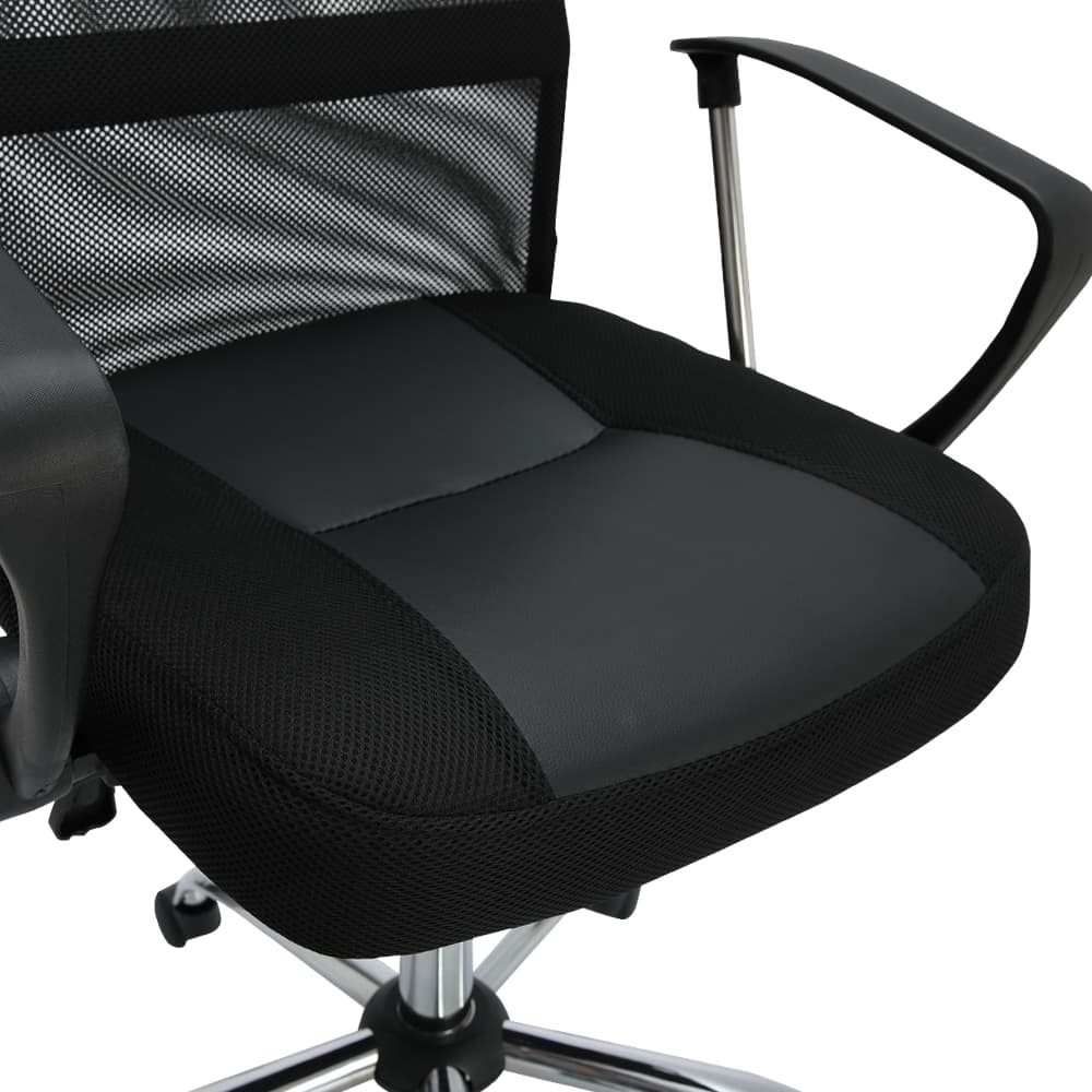 Homehuk เก้าอี้สำนักงาน รุ่นฟรีมอนต์ - สีดำ