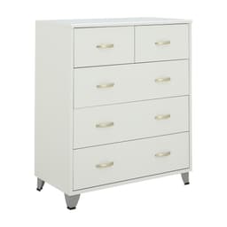 Homehuk ตู้ 5 ลิ้นชัก รุ่น NB วันเวร์-เอ - สีขาว