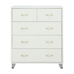 Homehuk ตู้ 5 ลิ้นชัก รุ่น NB วันเวร์-เอ - สีขาว