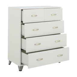 Homehuk ตู้ 5 ลิ้นชัก รุ่น NB วันเวร์-เอ - สีขาว