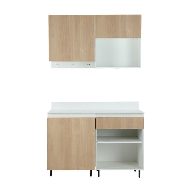 ชุดครัว รุ่นแชมป์ ขนาด 120 ซม. - สีแนทเชอรัลโอ๊ค