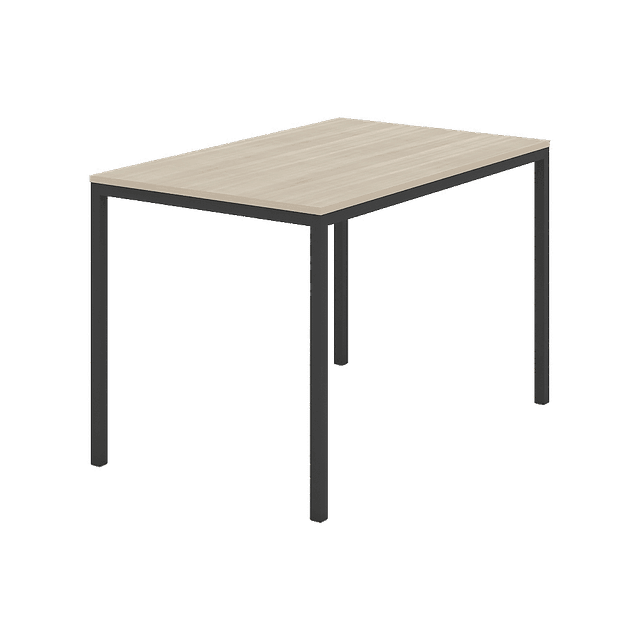 โต๊ะอาหาร รุ่นเดเนียล ขนาด 120 x 75 ซม. - สีคอร์นวอล โอ๊ค/ดำ